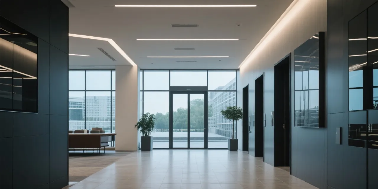 客服中心环境示意